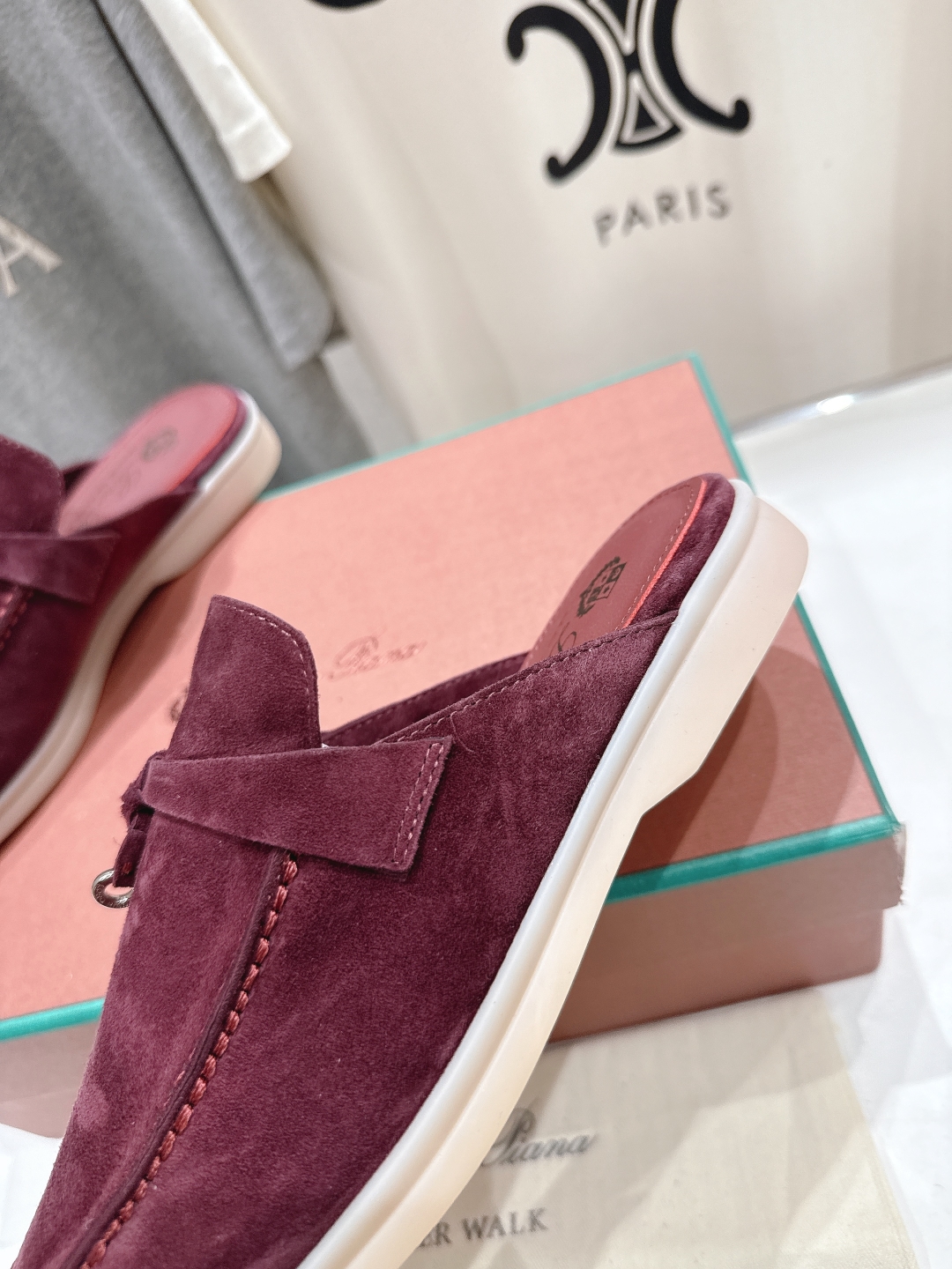 高版本出厂 半托
  Loro Piana* LP诺悠翩雅‖万年经典款半托乐福鞋 简约时尚 脚感超级舒适