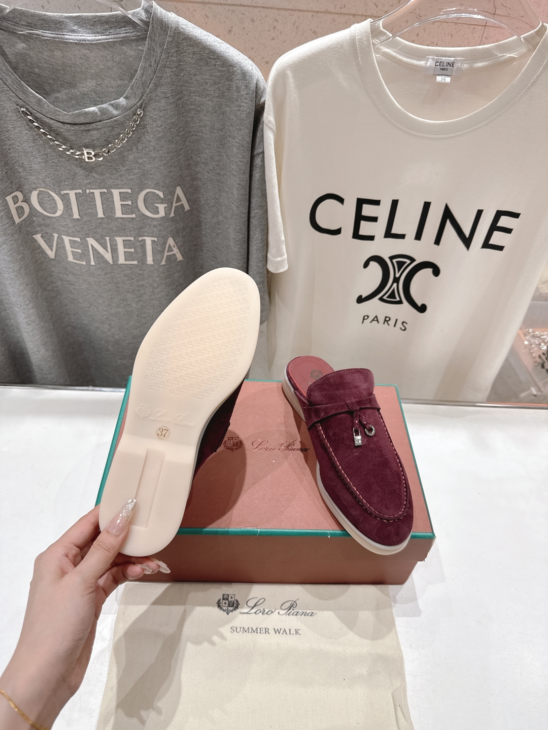 高版本出厂 半托
  Loro Piana* LP诺悠翩雅‖万年经典款半托乐福鞋 简约时尚 脚感超级舒适
