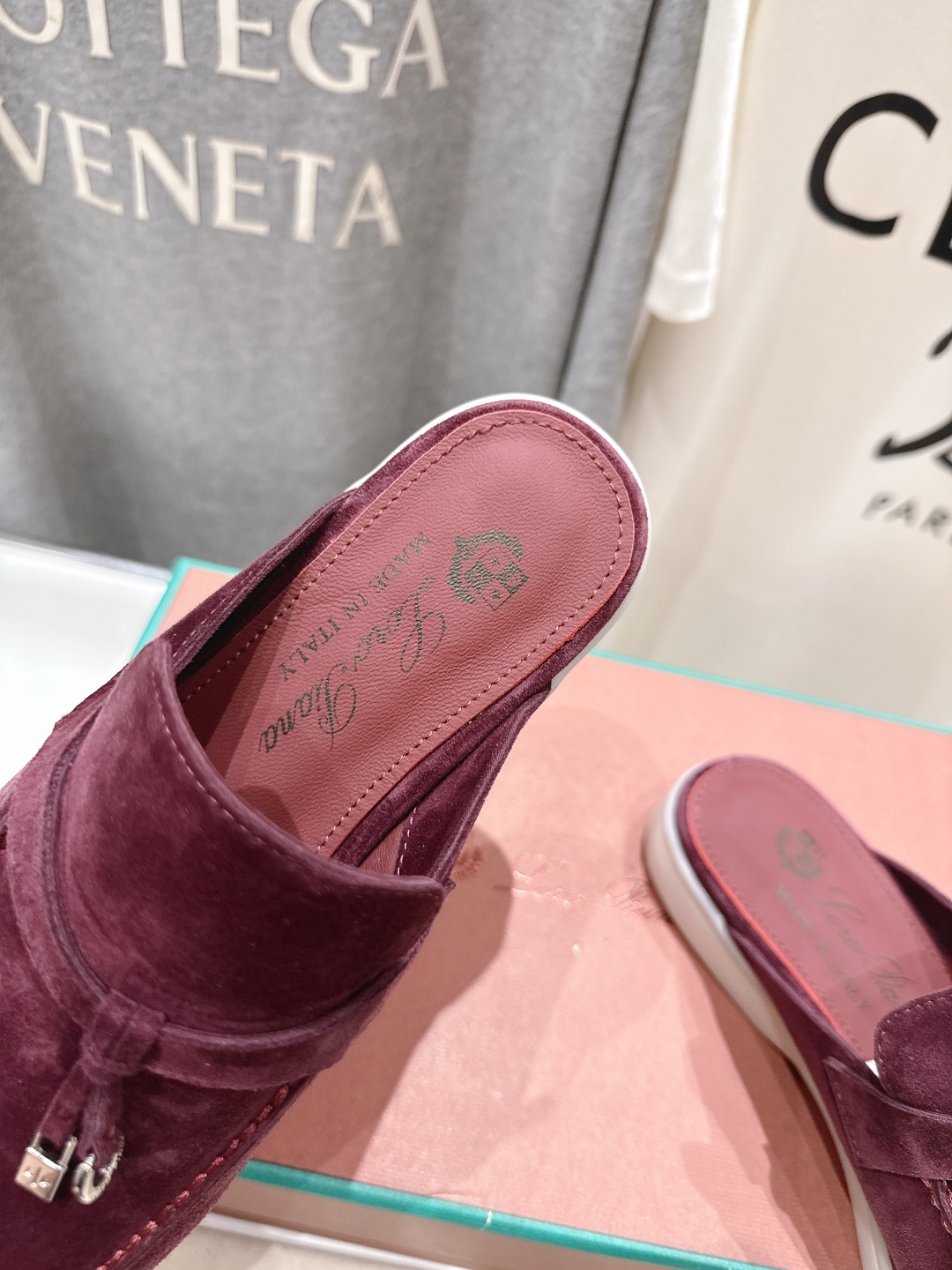 高版本出厂 半托
  Loro Piana* LP诺悠翩雅‖万年经典款半托乐福鞋 简约时尚 脚感超级舒适