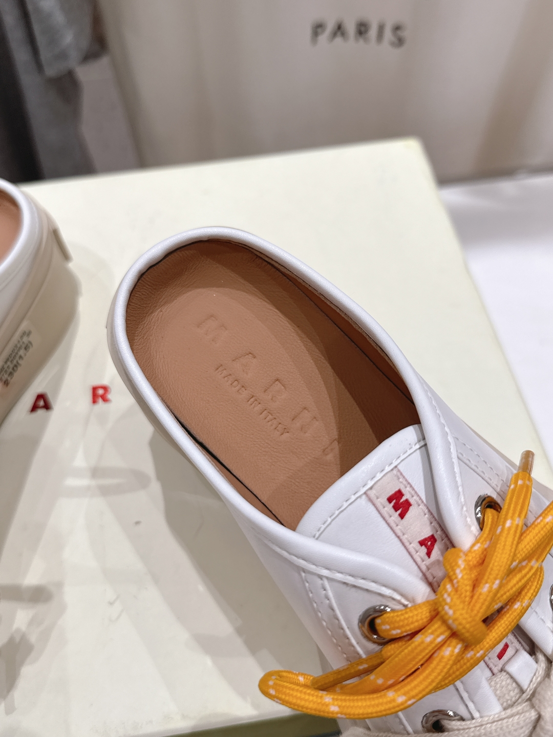 高品质升级版
  Marni|玛丽珍大头半托系带娃娃鞋‼️升级大底，原版一致套楦工艺，升级最新官方原版包