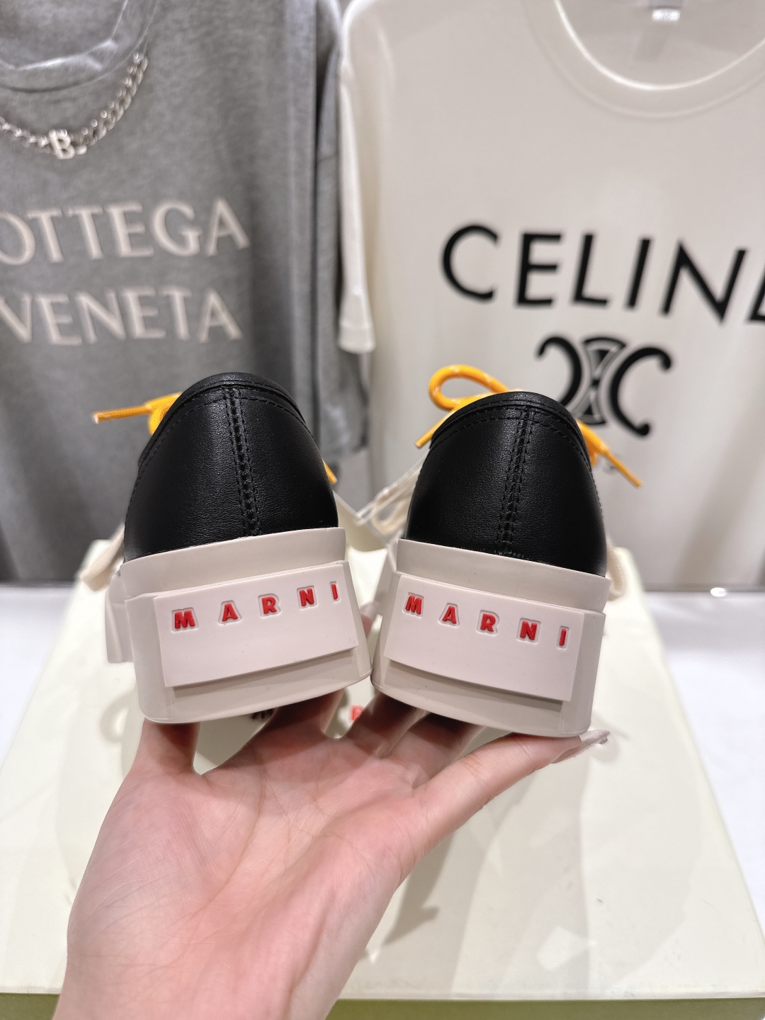 高品质升级版
  Marni|玛丽珍大头鞋系带娃娃鞋‼️升级大底，原版一致套楦工艺，升级最新官方原版包装