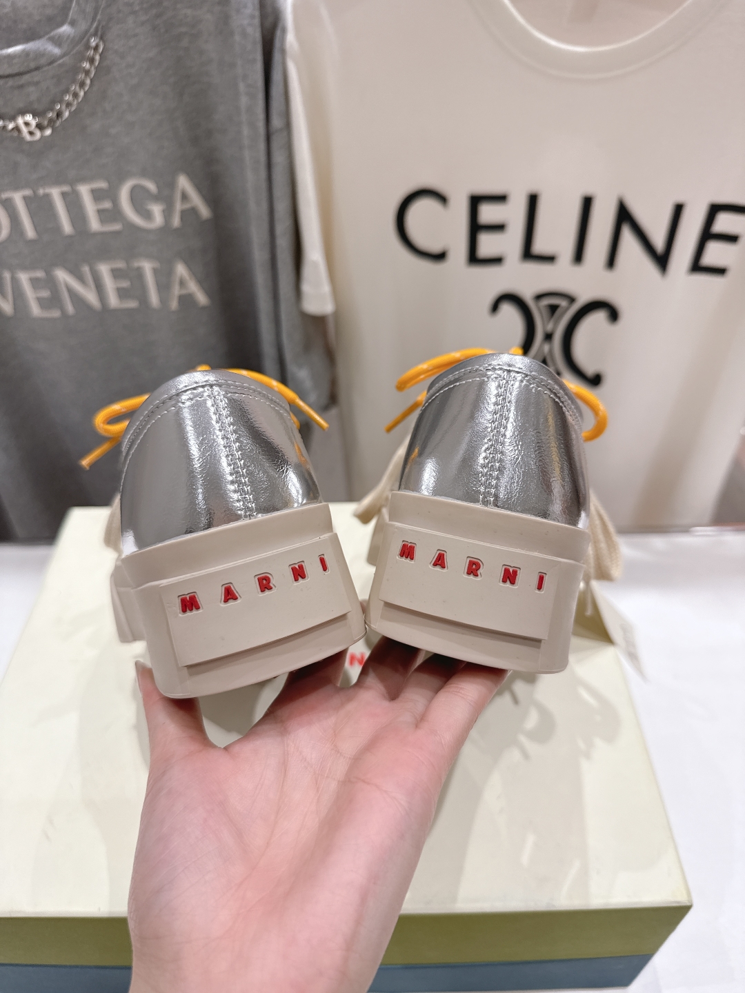 高品质升级版
  Marni|玛丽珍大头鞋系带娃娃鞋‼️升级大底，原版一致套楦工艺，升级最新官方原版包装