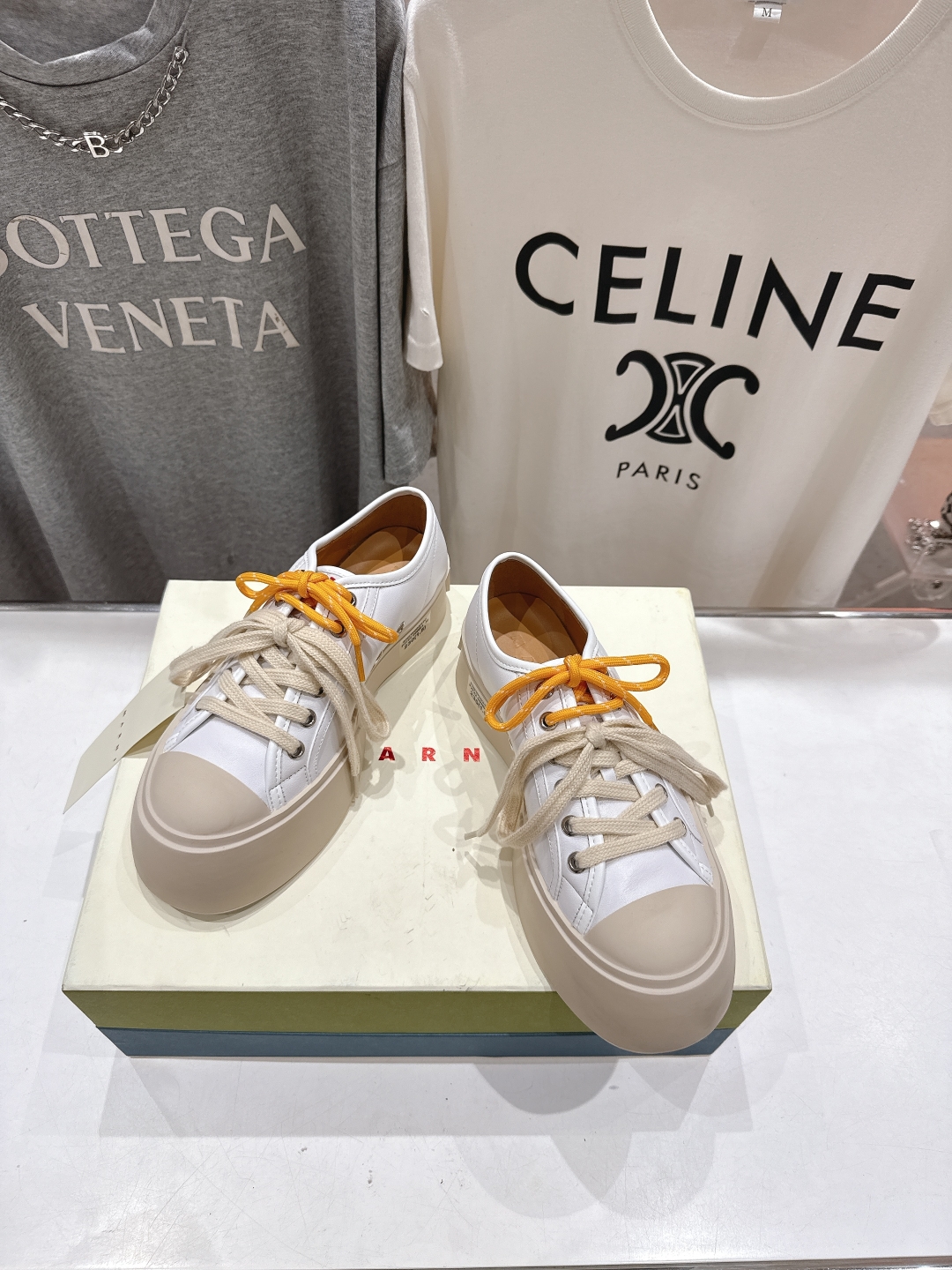 高品质升级版
  Marni|玛丽珍大头鞋系带娃娃鞋‼️升级大底，原版一致套楦工艺，升级最新官方原版包装
