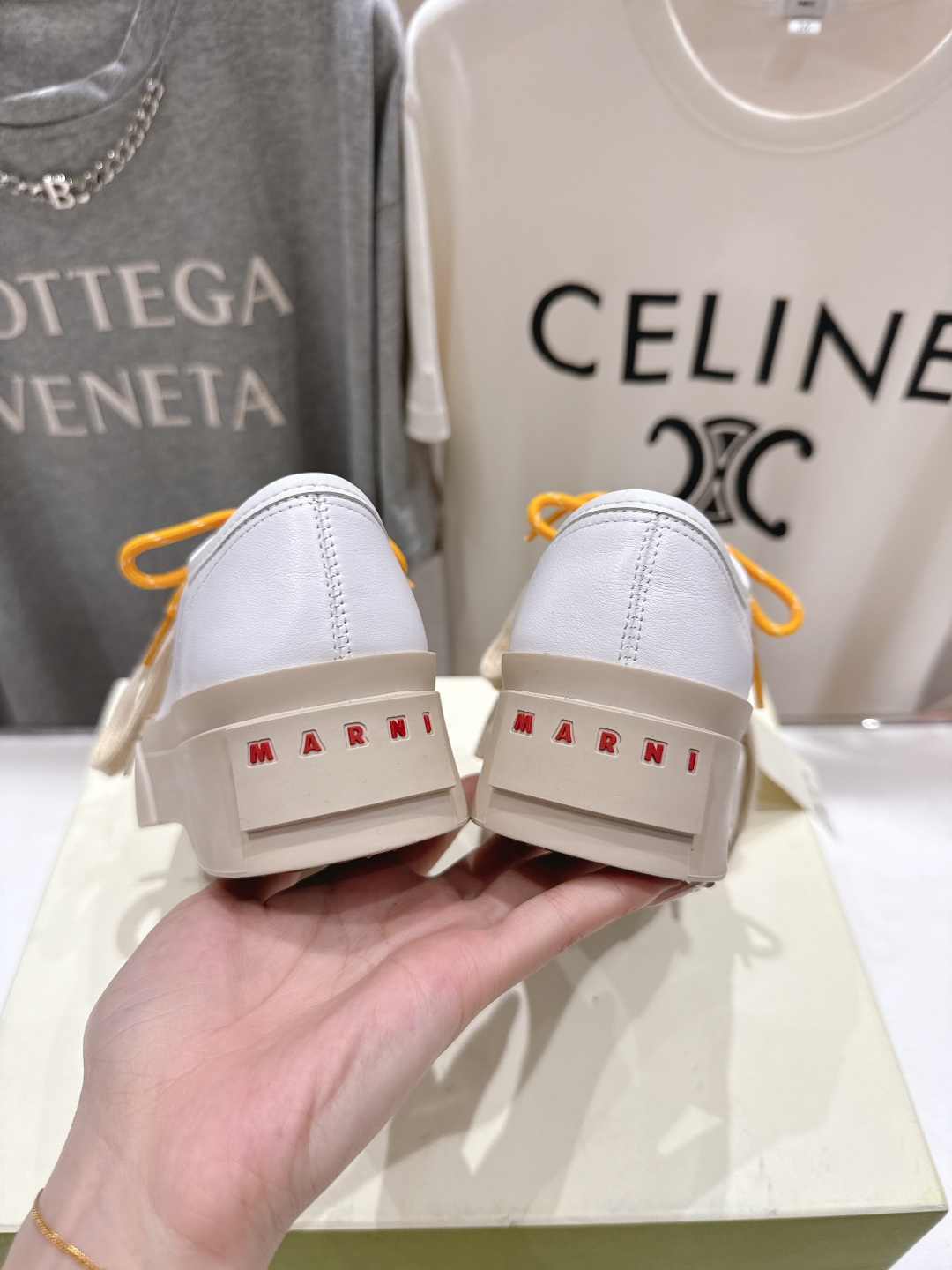 高品质升级版
  Marni|玛丽珍大头鞋系带娃娃鞋‼️升级大底，原版一致套楦工艺，升级最新官方原版包装