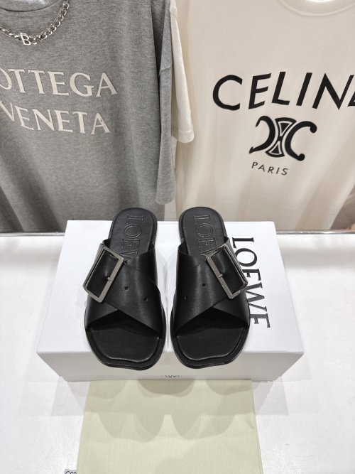 Loewe Retro Flat Beach Sandals - Stylish & Comfortable Summer Slides 1 Loewe Retro Flat Beach Sandals - Stylish & Comfortable Summer Slides