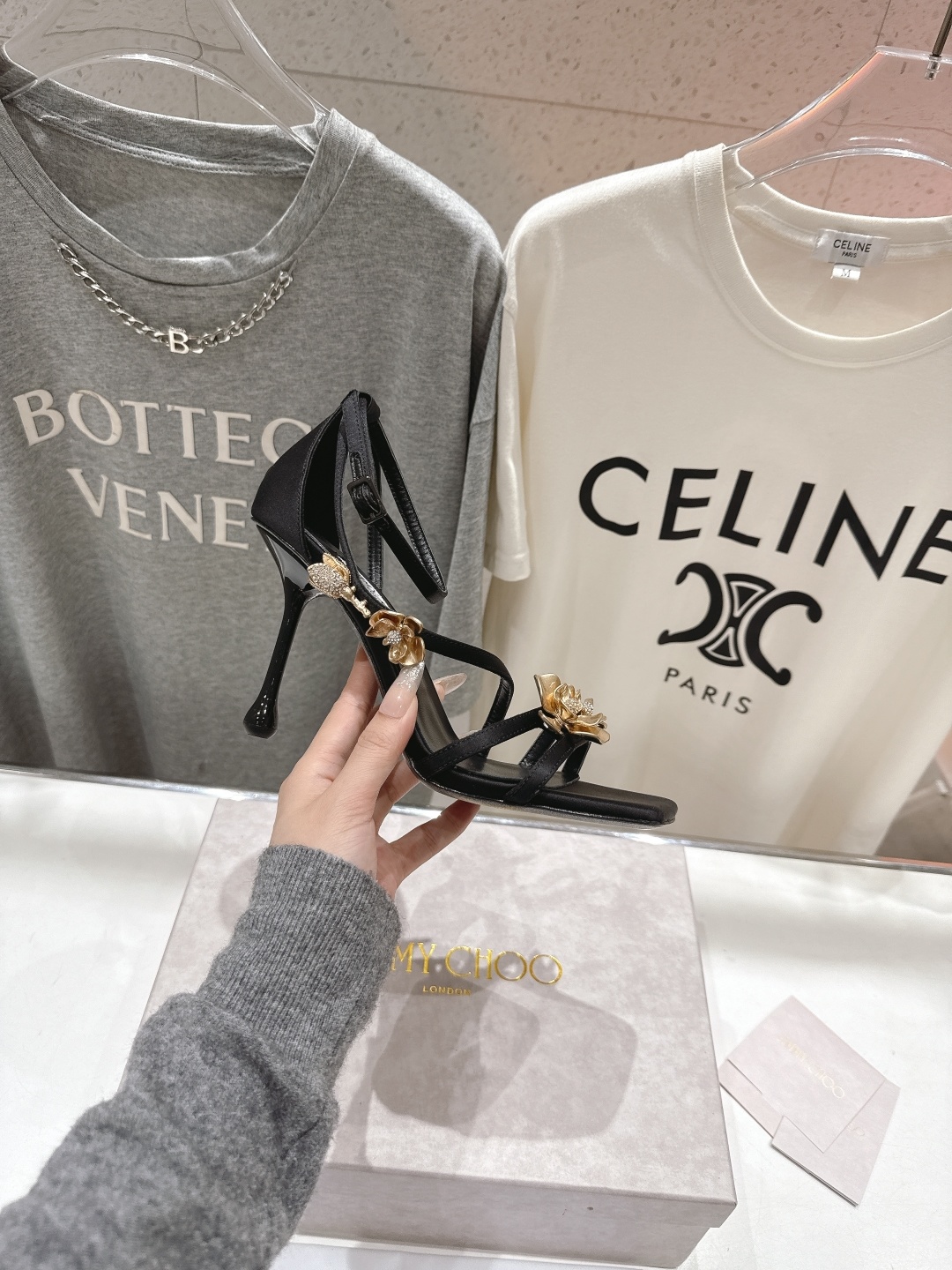 高版本出厂
JIMMY CHOO*|JC/吉米周2025春夏新款IXIA 95 系列高跟凉鞋
经典