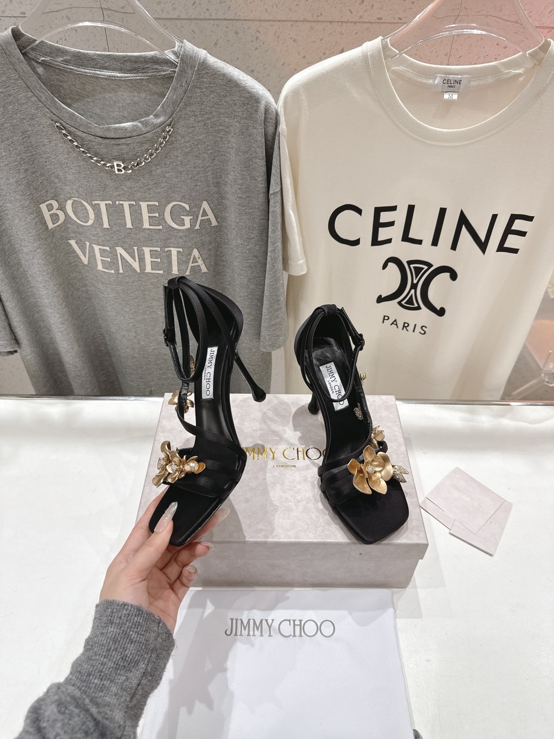 高版本出厂
JIMMY CHOO*|JC/吉米周2025春夏新款IXIA 95 系列高跟凉鞋
经典