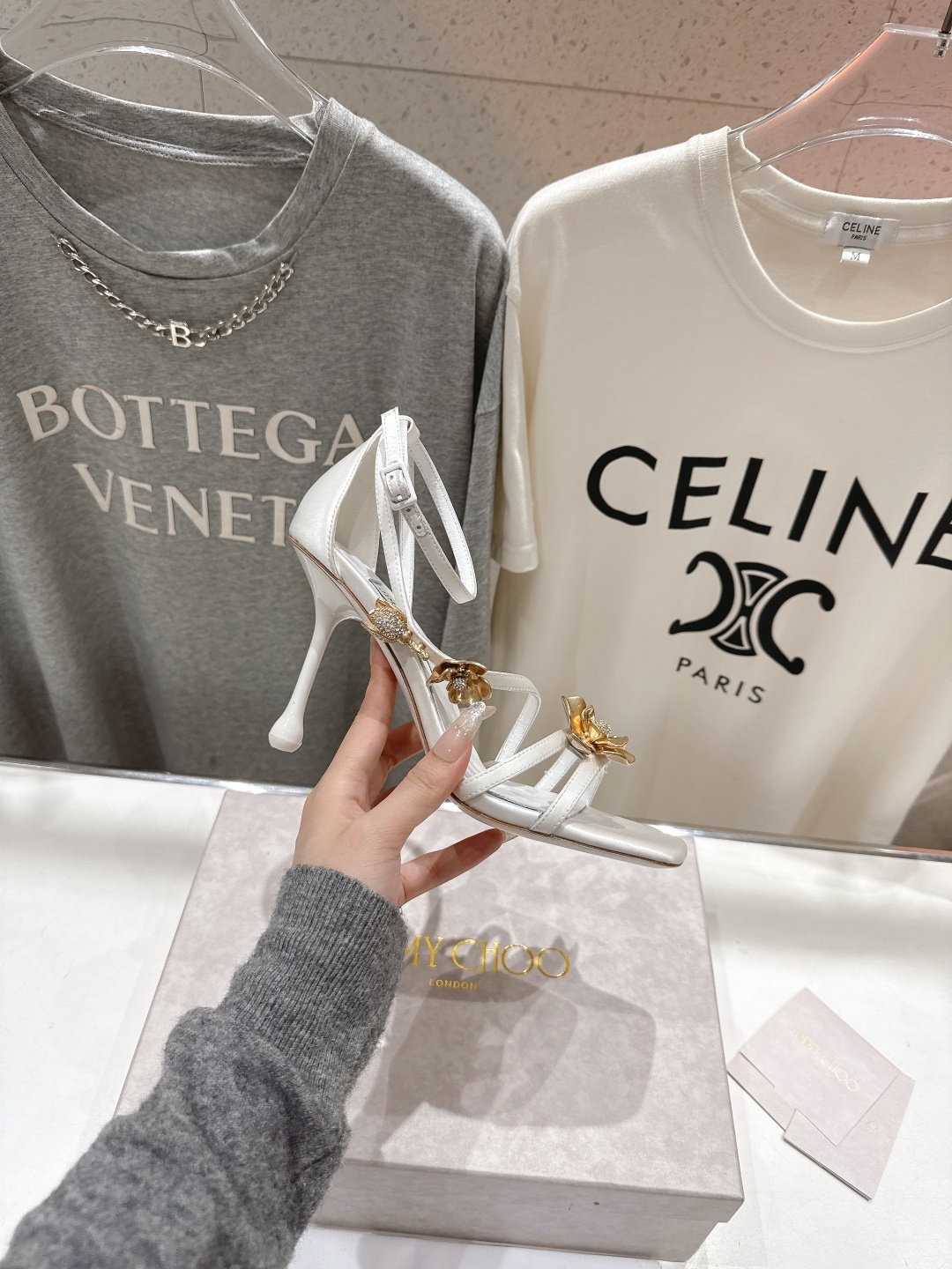 高版本出厂
JIMMY CHOO*|JC/吉米周2025春夏新款IXIA 95 系列高跟凉鞋
经典