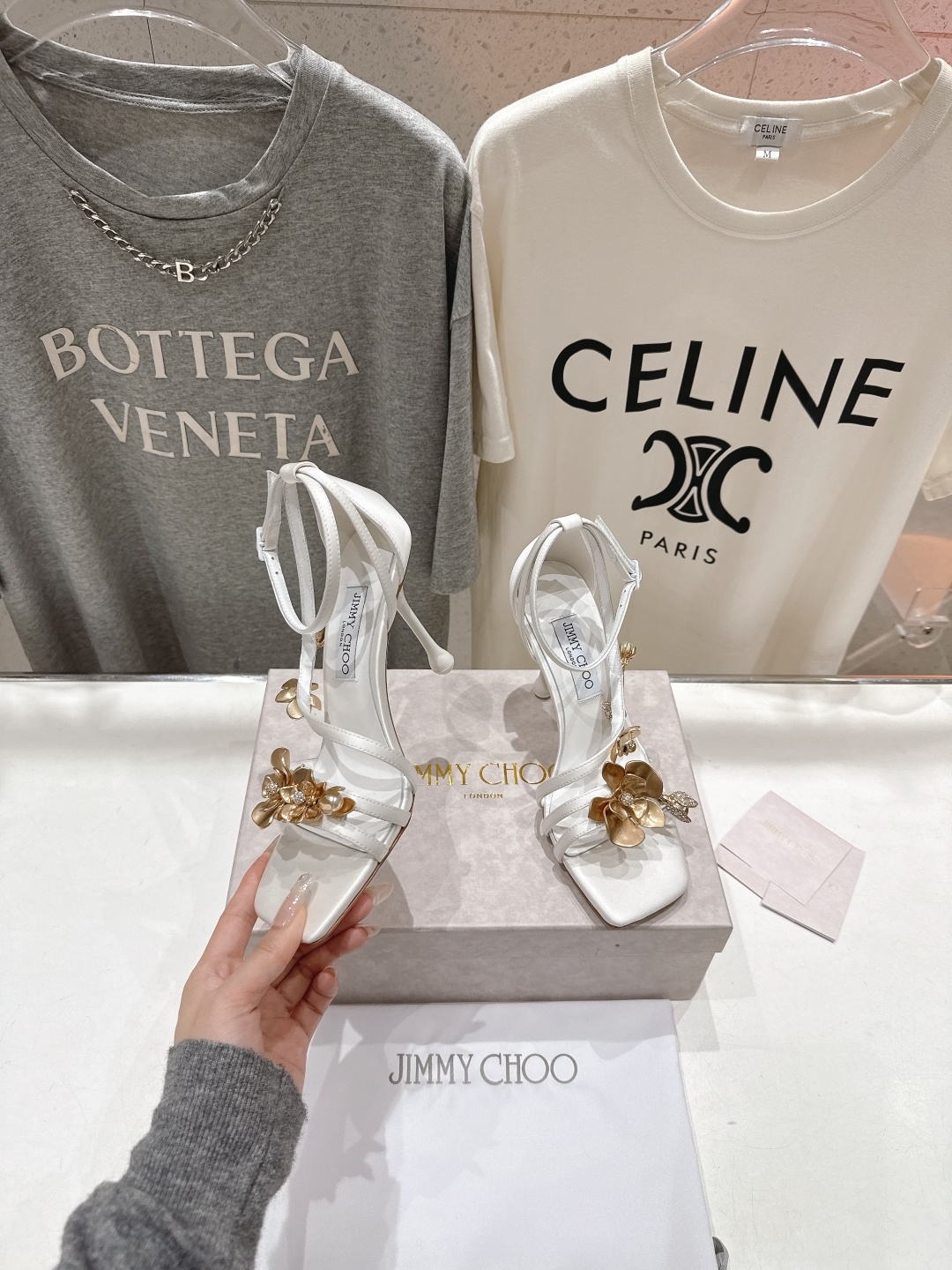 高版本出厂
JIMMY CHOO*|JC/吉米周2025春夏新款IXIA 95 系列高跟凉鞋
经典