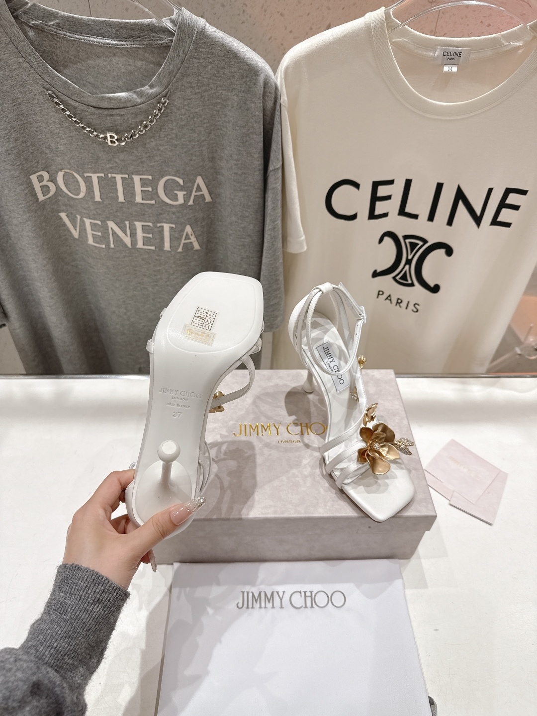 高版本出厂
JIMMY CHOO*|JC/吉米周2025春夏新款IXIA 95 系列高跟凉鞋
经典