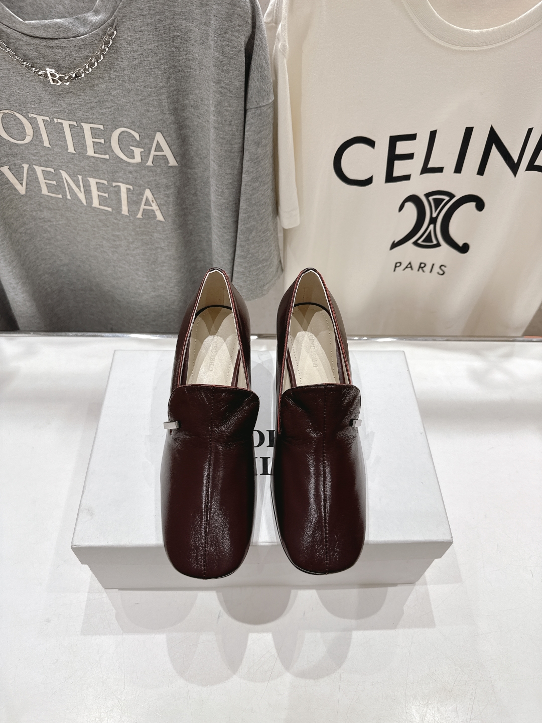 Phoebe Philo Inspired Leather Heeled Loafers - Retro Chic Comfort Shoes 3 cmp a1745240014960 4814