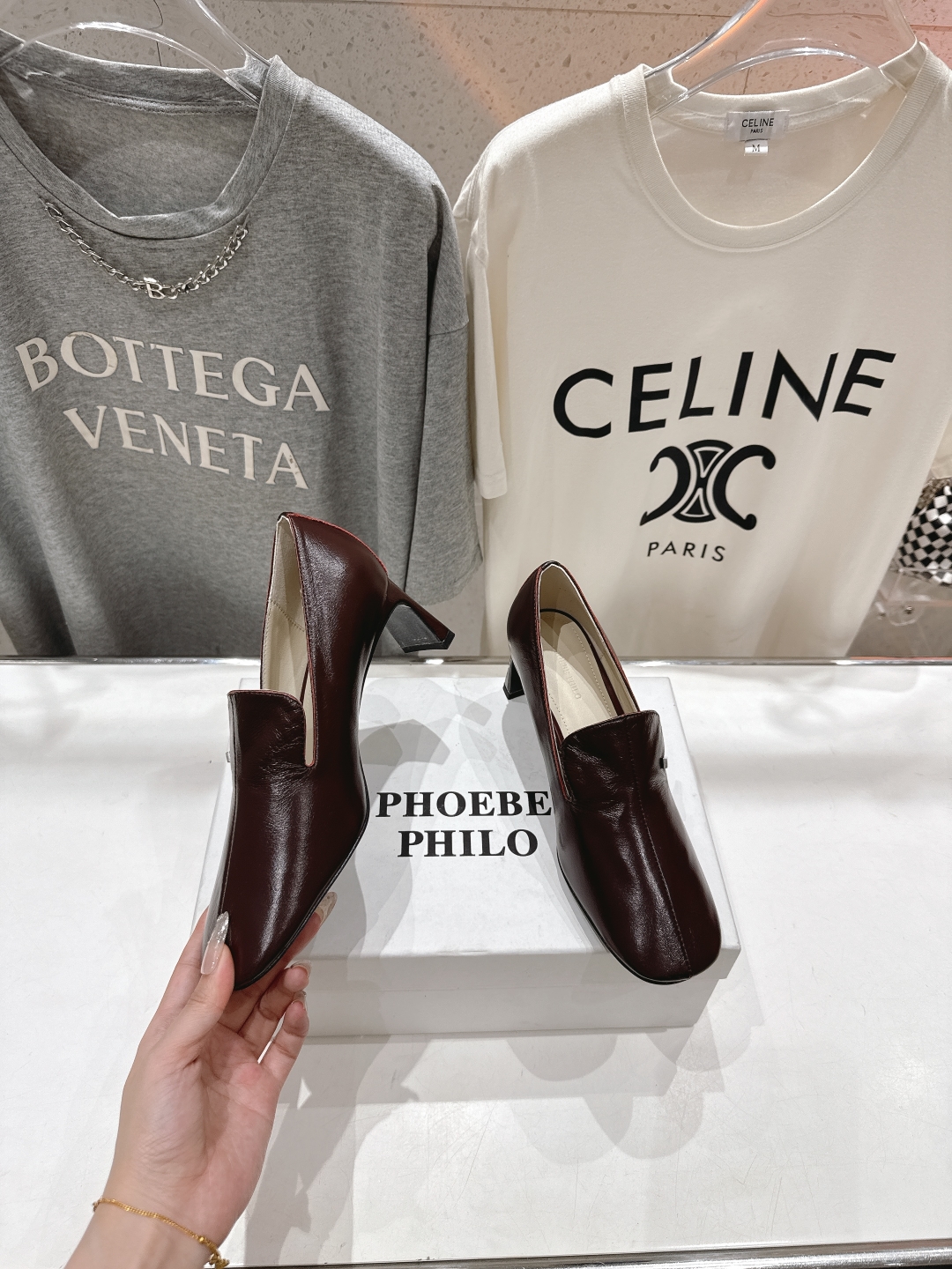 Phoebe Philo Inspired Leather Heeled Loafers - Retro Chic Comfort Shoes 5 cmp a1745240014963 2553