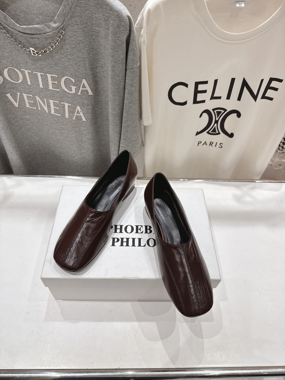 Phoebe Philo Women's Leather Heeled Loafers - Fashionable and Comfortable 5 cmp a1745240266971 5227