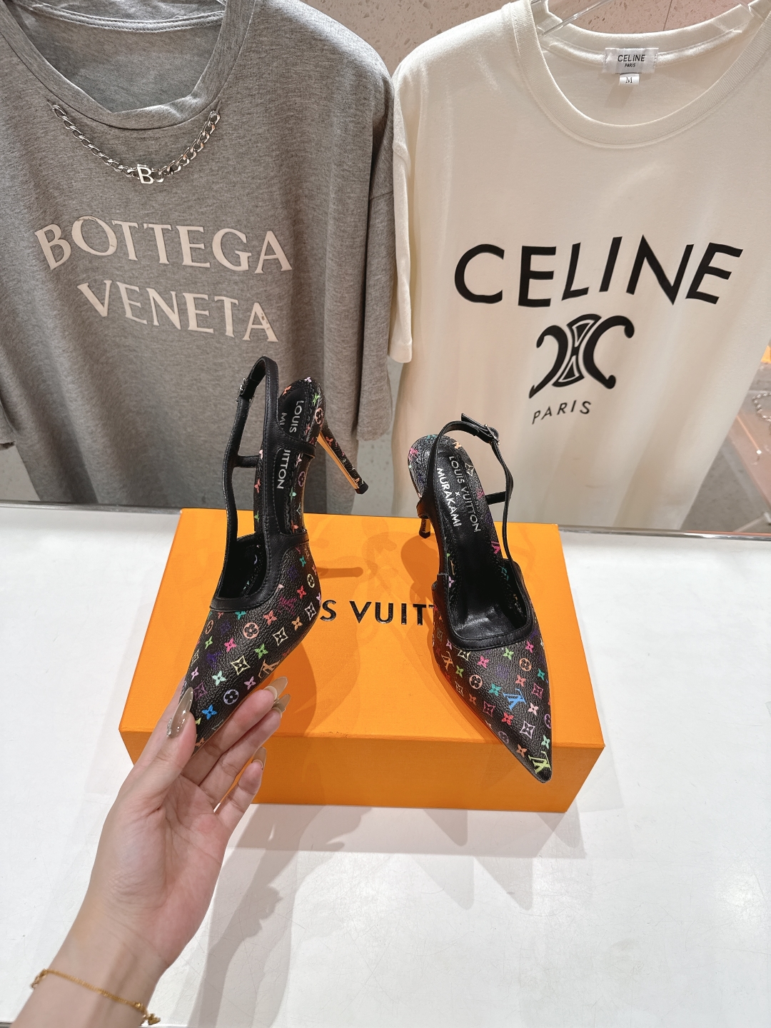 高版本出厂
  Louis Vuitton ss25 new arrival LV驴牌春夏系列新款高跟鞋