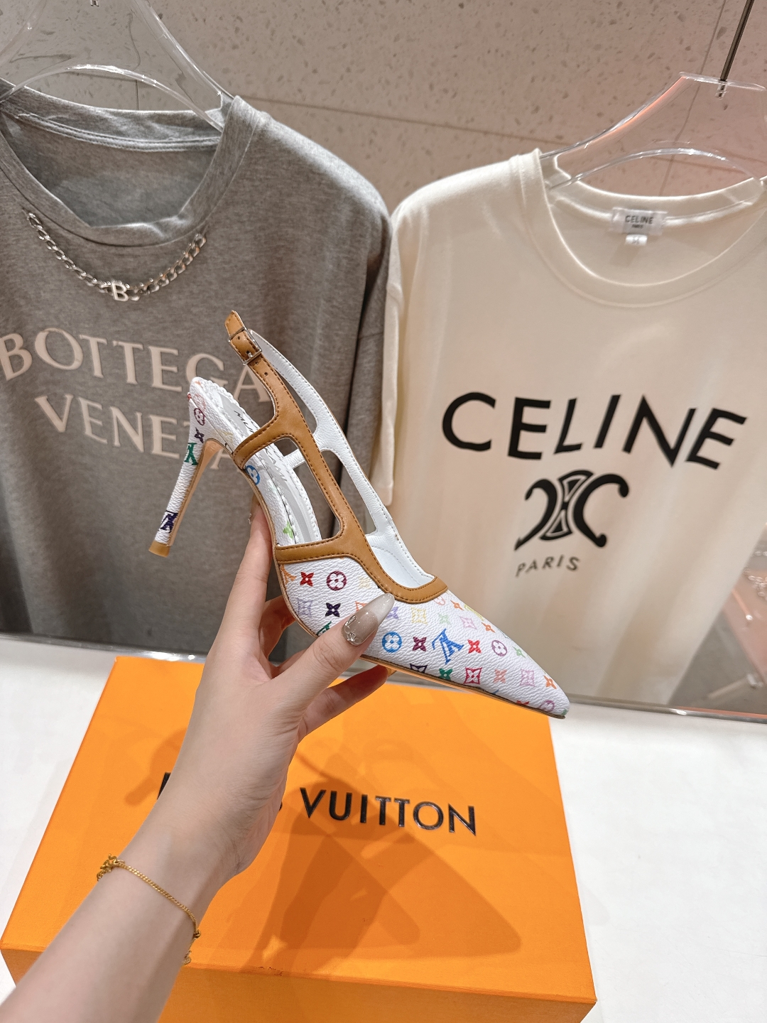 高版本出厂
  Louis Vuitton ss25 new arrival LV驴牌春夏系列新款高跟鞋
