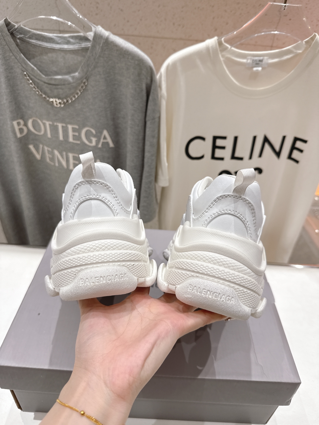 高版本出厂 
  Balenciag*巴黎世家25ss早春最新爆款明星走秀同款，Sneaker运动老爹鞋