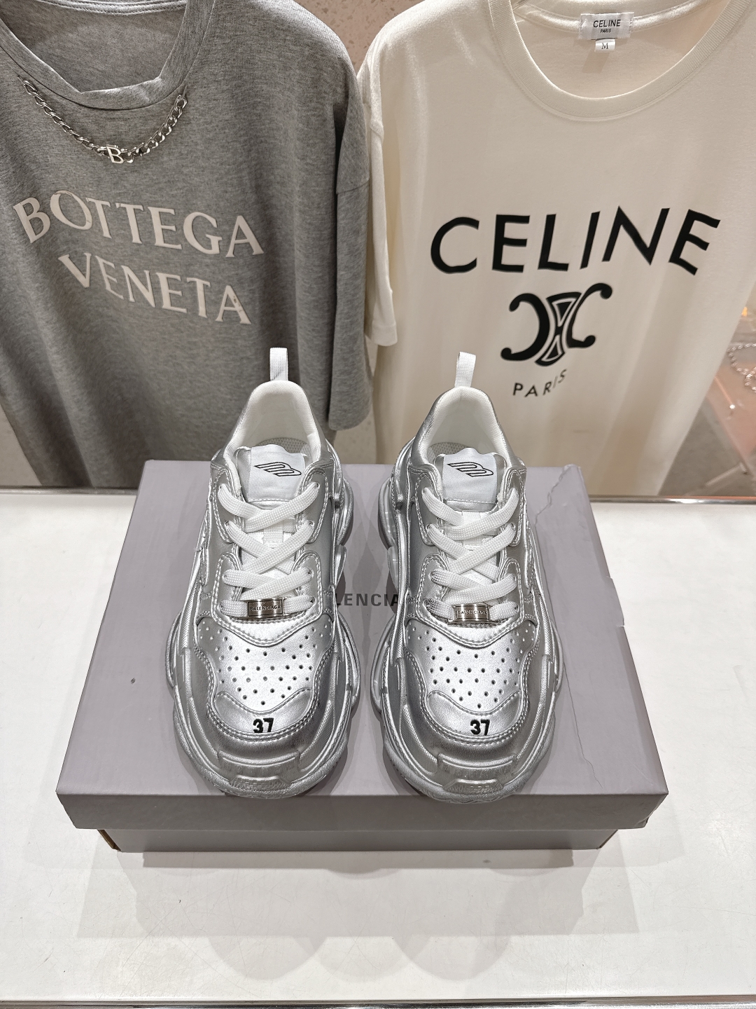 高版本出厂 
  Balenciag*巴黎世家25ss早春最新爆款明星走秀同款，Sneaker运动老爹鞋