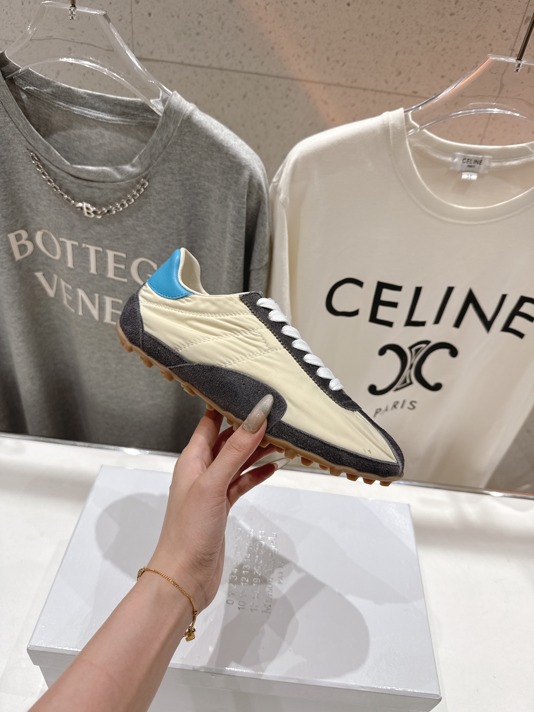 高版本出厂   
  MM6【Maison Martin Margiela】马吉拉2025ss平底系带德
