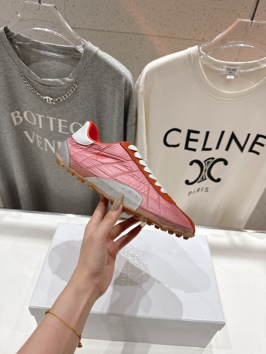 高版本出厂   
  MM6【Maison Martin Margiela】马吉拉2025ss平底系带德