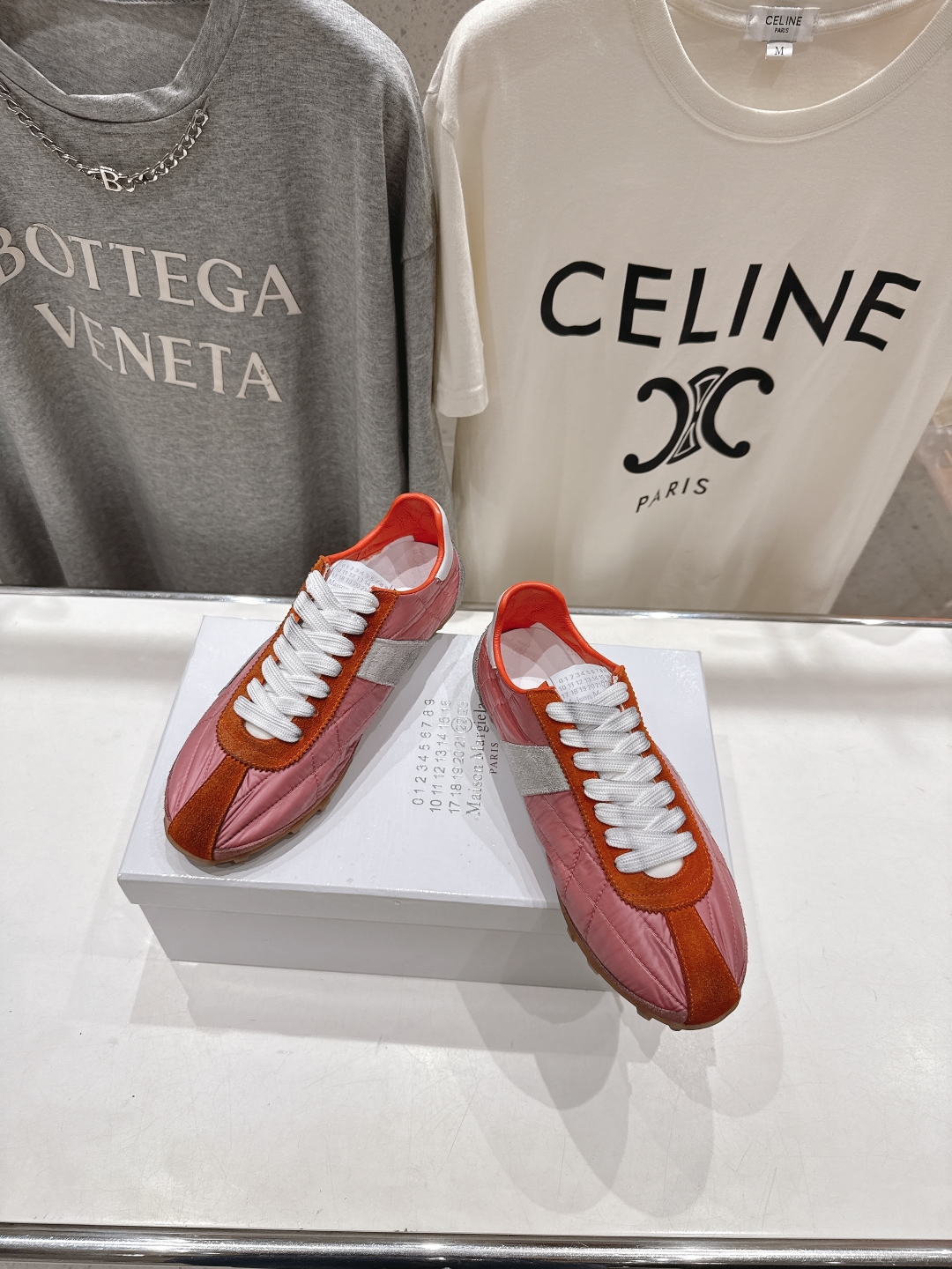 高版本出厂   
  MM6【Maison Martin Margiela】马吉拉2025ss平底系带德
