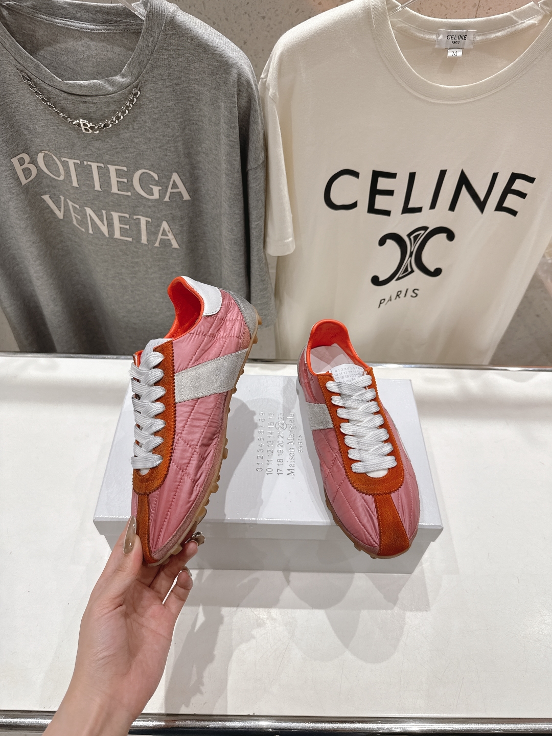 高版本出厂   
  MM6【Maison Martin Margiela】马吉拉2025ss平底系带德
