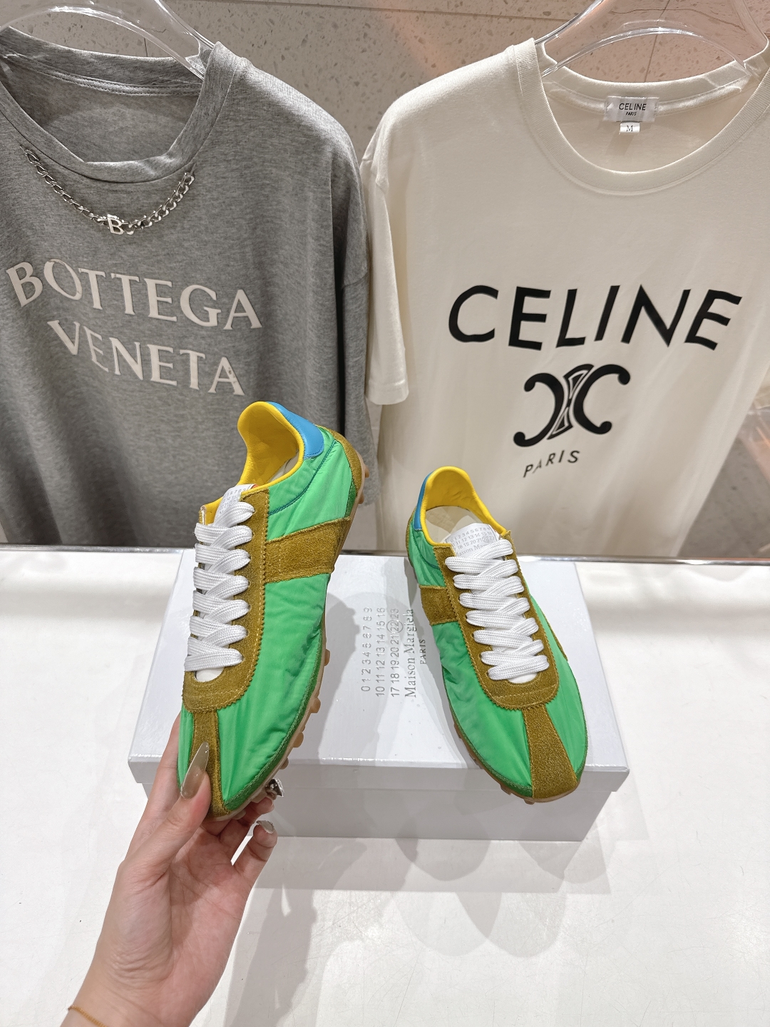 高版本出厂   
  MM6【Maison Martin Margiela】马吉拉2025ss平底系带德