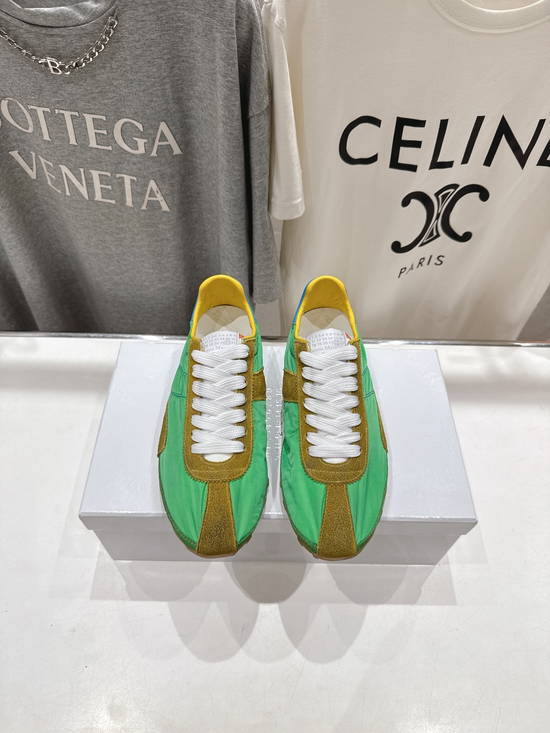 高版本出厂   
  MM6【Maison Martin Margiela】马吉拉2025ss平底系带德