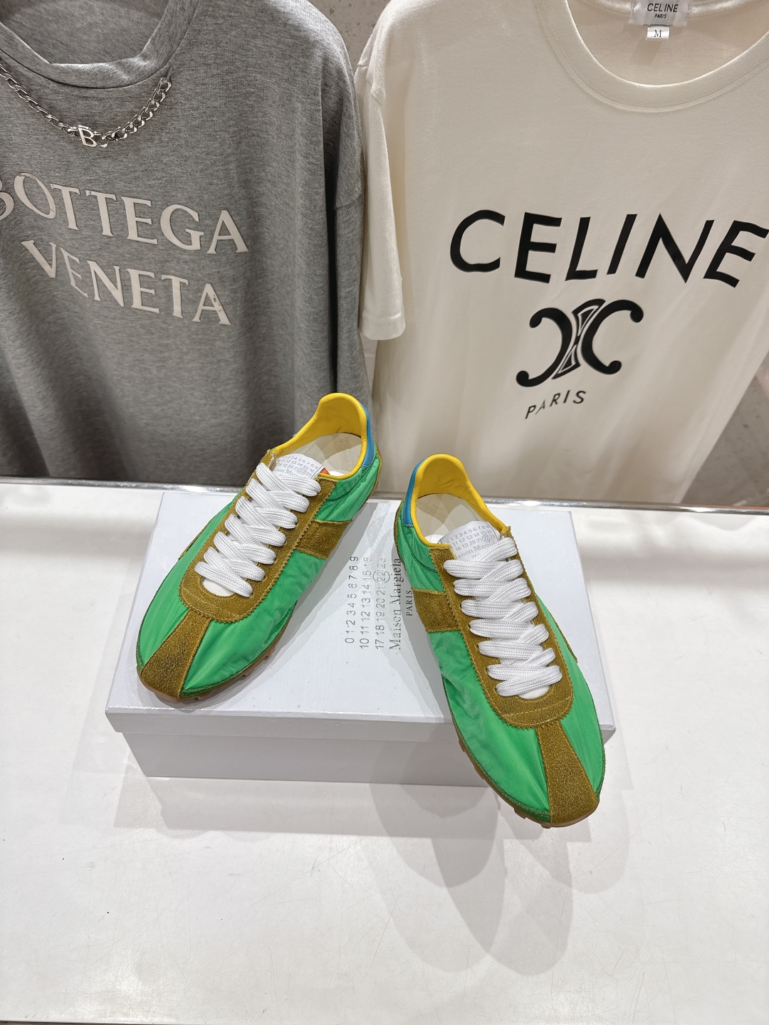 高版本出厂   
  MM6【Maison Martin Margiela】马吉拉2025ss平底系带德