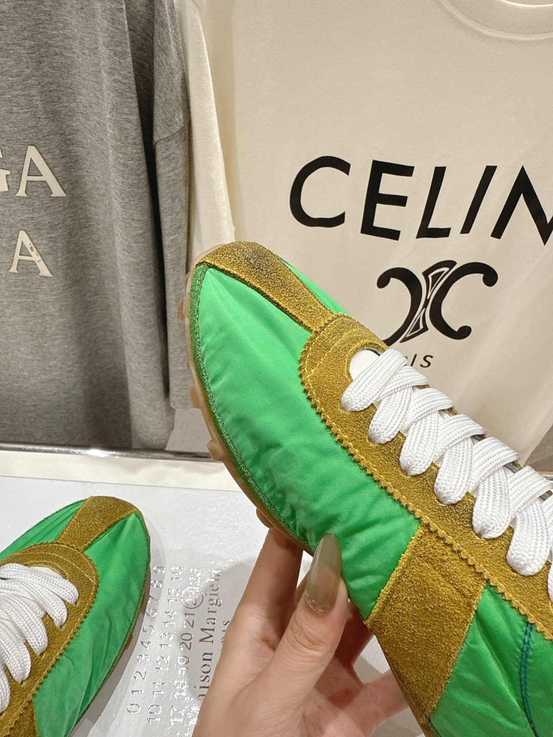 高版本出厂   
  MM6【Maison Martin Margiela】马吉拉2025ss平底系带德