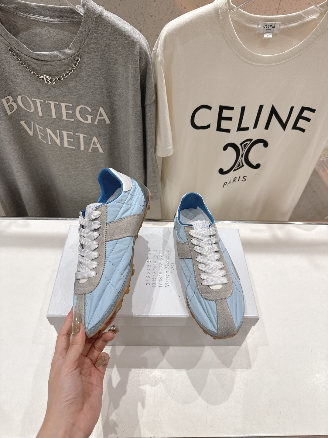 高版本出厂   
  MM6【Maison Martin Margiela】马吉拉2025ss平底系带德