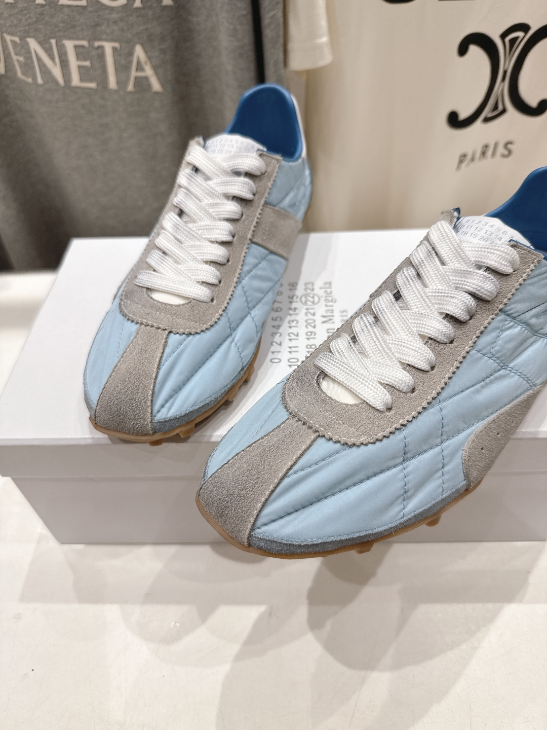 高版本出厂   
  MM6【Maison Martin Margiela】马吉拉2025ss平底系带德