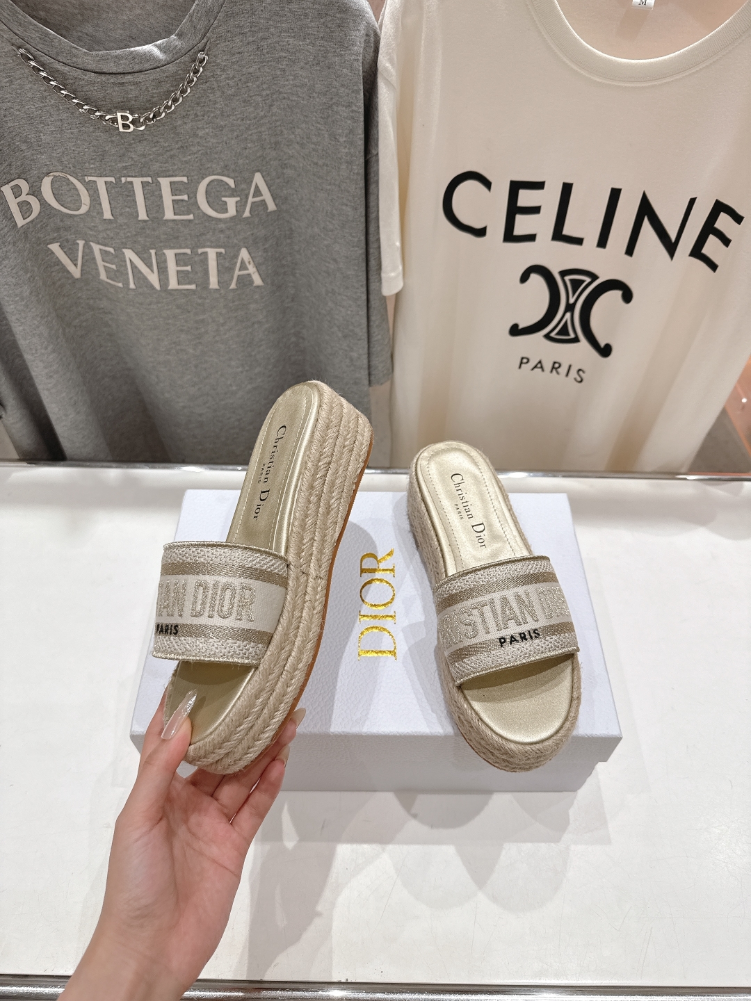 Dior D-Joy Espadrille Wedge Slides - Iconic Style, Supreme Comfort 5 cmp a1746796354347 5814