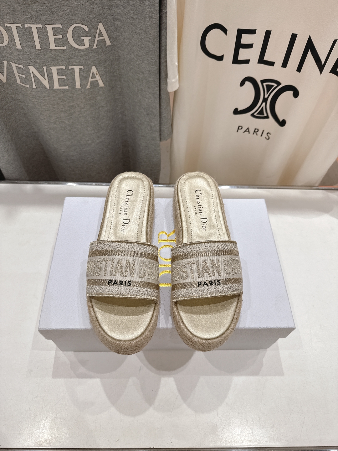 Dior D-Joy Espadrille Wedge Slides - Iconic Style, Supreme Comfort 3 cmp a1746796354349 0247