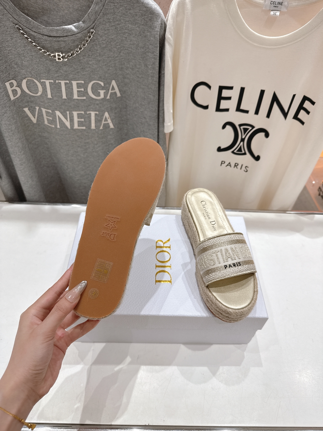 Dior D-Joy Espadrille Wedge Slides - Iconic Style, Supreme Comfort 10 cmp a1746796358481 4172