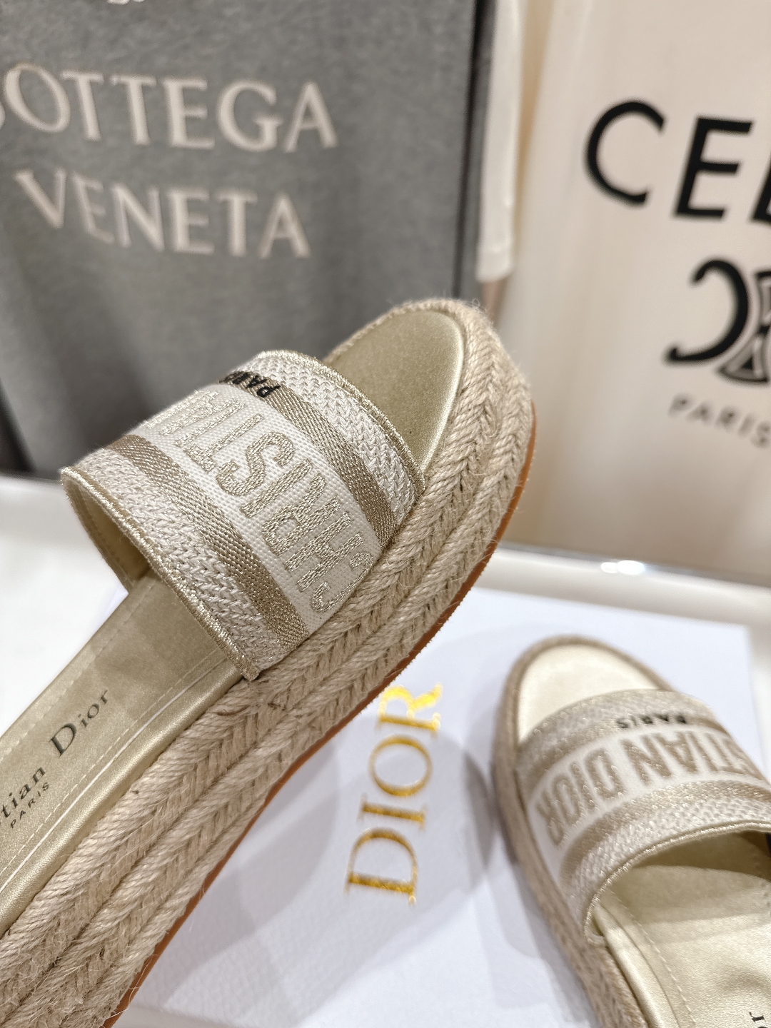 Dior D-Joy Espadrille Wedge Slides - Iconic Style, Supreme Comfort 8 cmp a1746796358482 8318