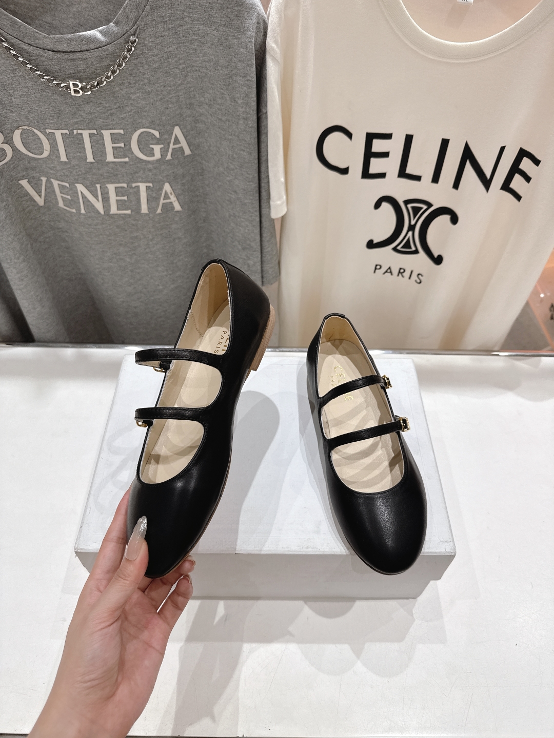 Celine 2025SS Mary Jane Leather Loafers - Comfortable, Chic & Trendy 5 cmp a1746881178973 3031
