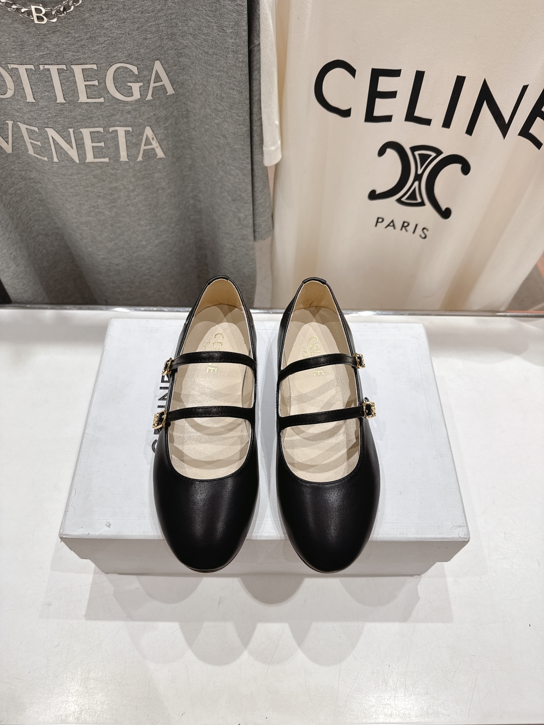 Celine 2025SS Mary Jane Leather Loafers - Comfortable, Chic & Trendy 3 cmp a1746881178975 7776