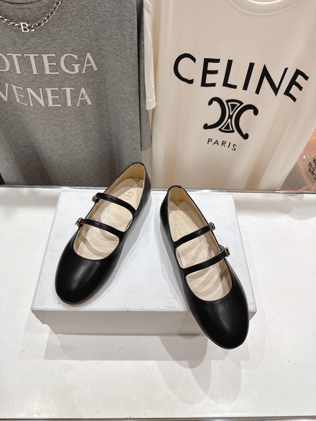 Celine 2025SS Mary Jane Leather Loafers - Comfortable, Chic & Trendy 4 cmp a1746881178976 7604