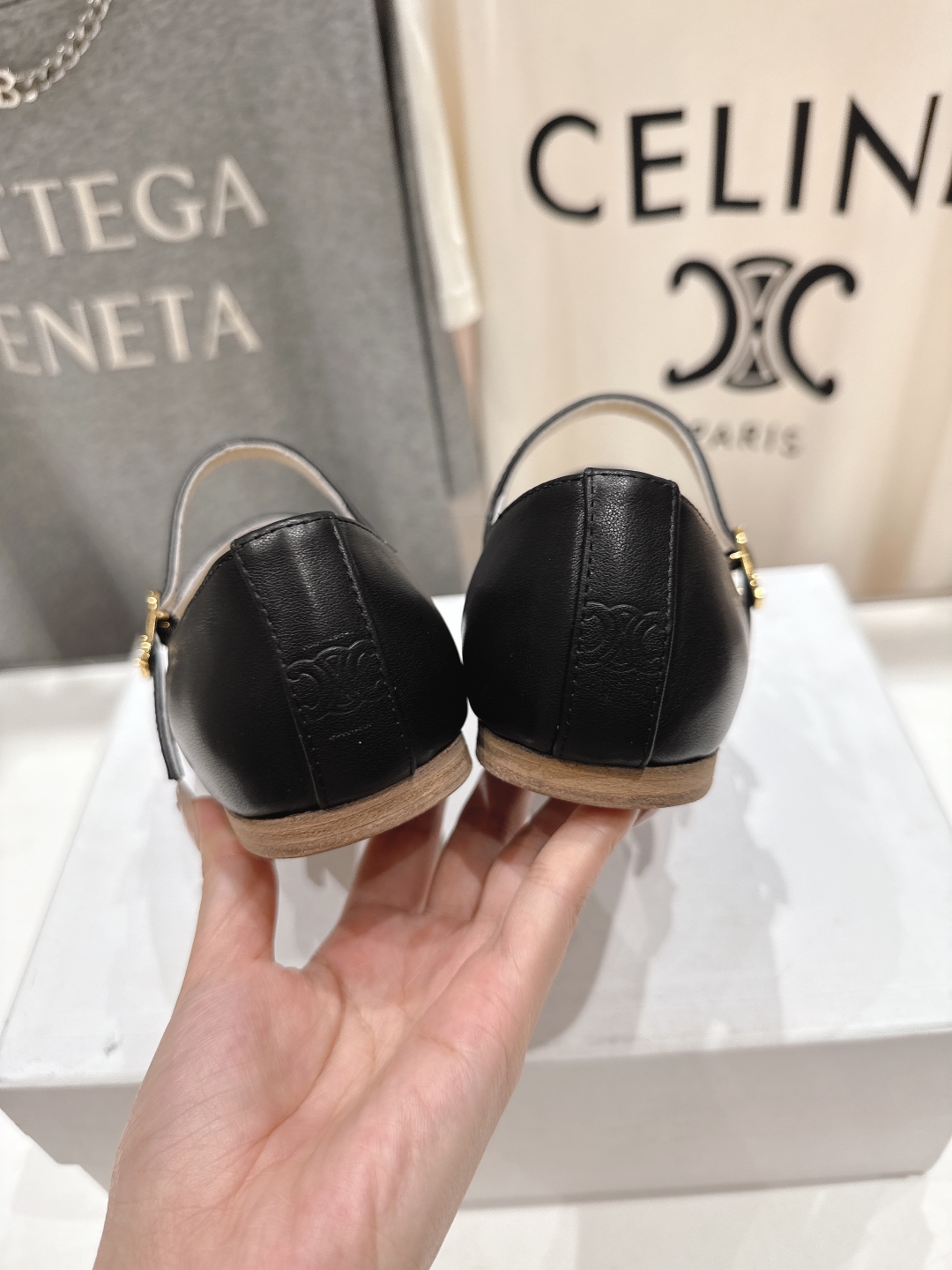 Celine 2025SS Mary Jane Leather Loafers - Comfortable, Chic & Trendy 9 cmp a1746881182455 0638