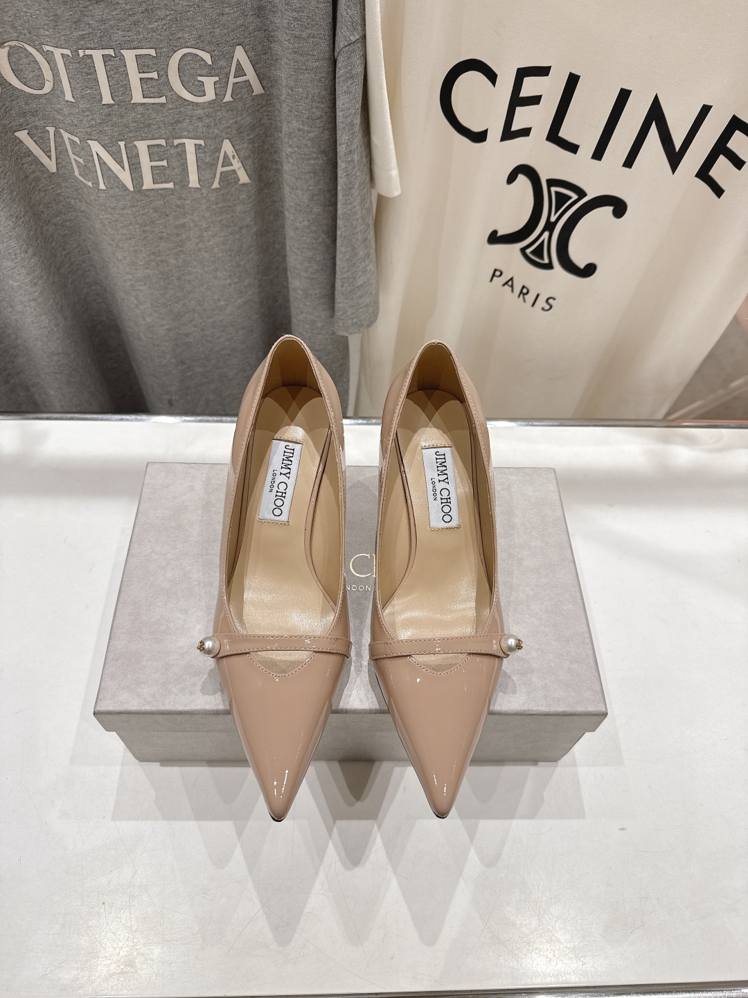 高版本出厂
  JIMMY CHOO*｜JC/吉米周2025ss夏季新款高跟鞋单鞋

原版套楦，完美的线