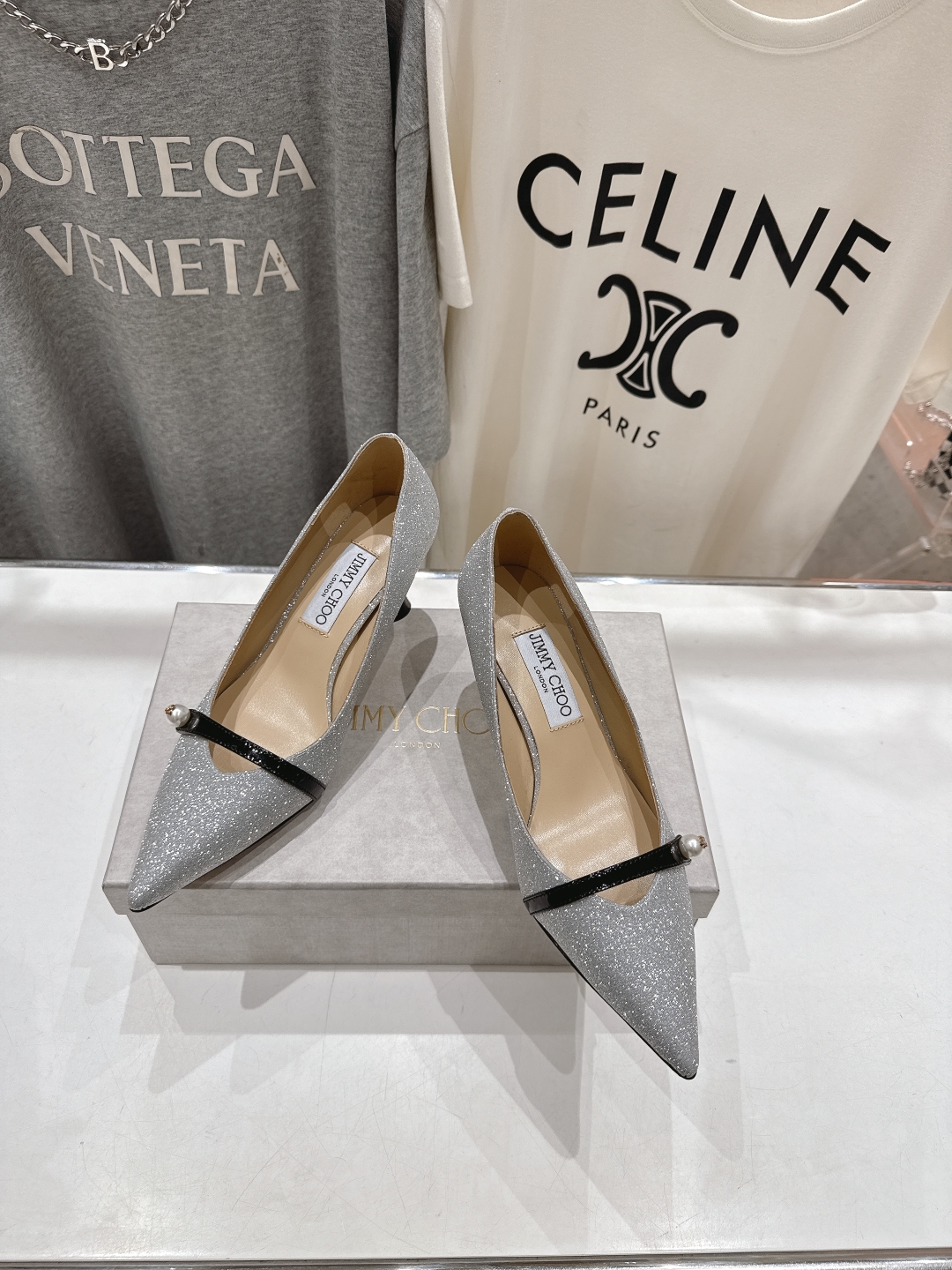 高版本出厂
  JIMMY CHOO*｜JC/吉米周2025ss夏季新款高跟鞋单鞋

原版套楦，完美的线