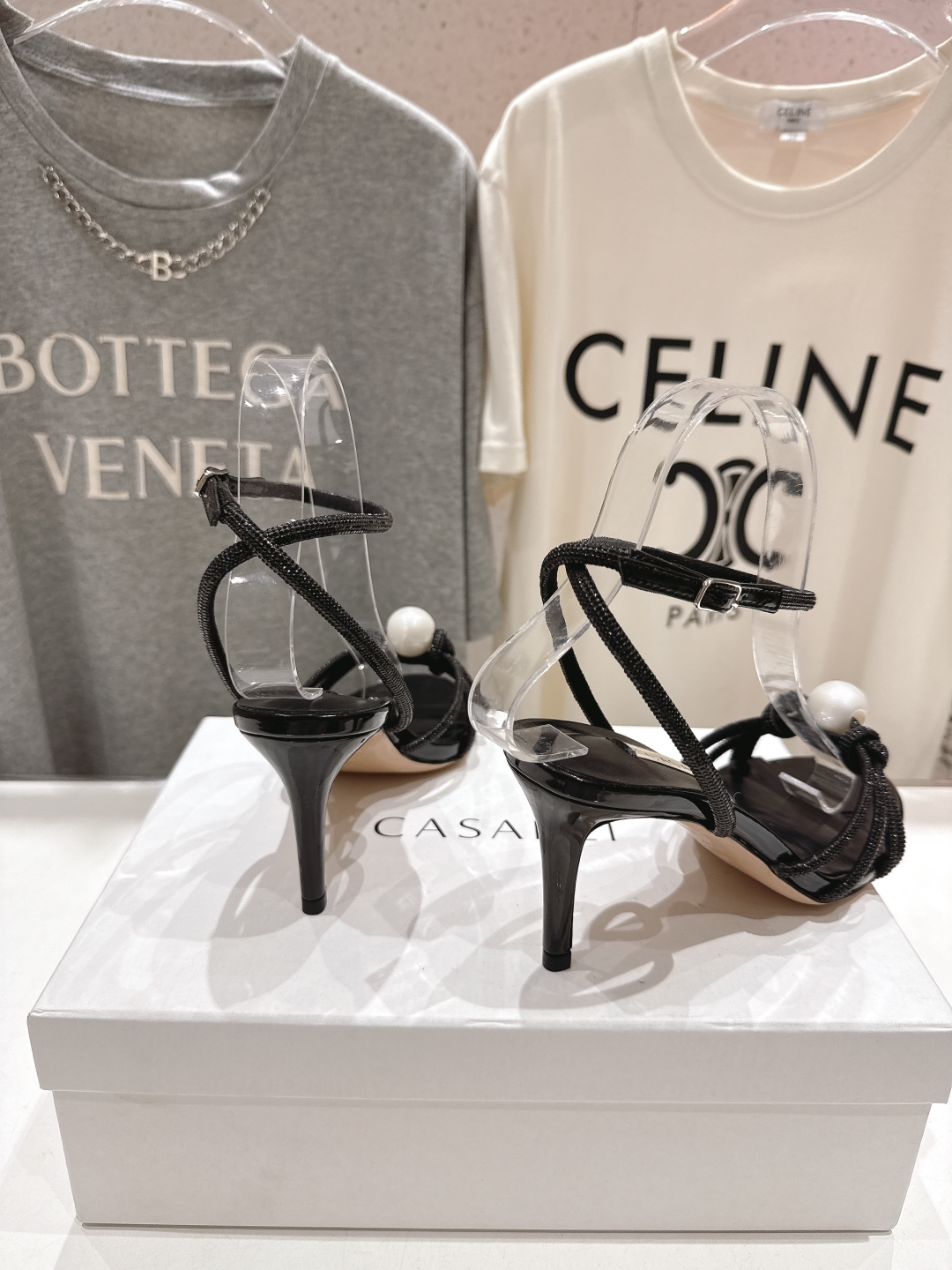 高版本出厂
  CASADEI｜卡桑帝 2025/ss 𝐧𝐞𝐰 夏季新品水晶钻高跟鞋凉鞋
F/W25最性