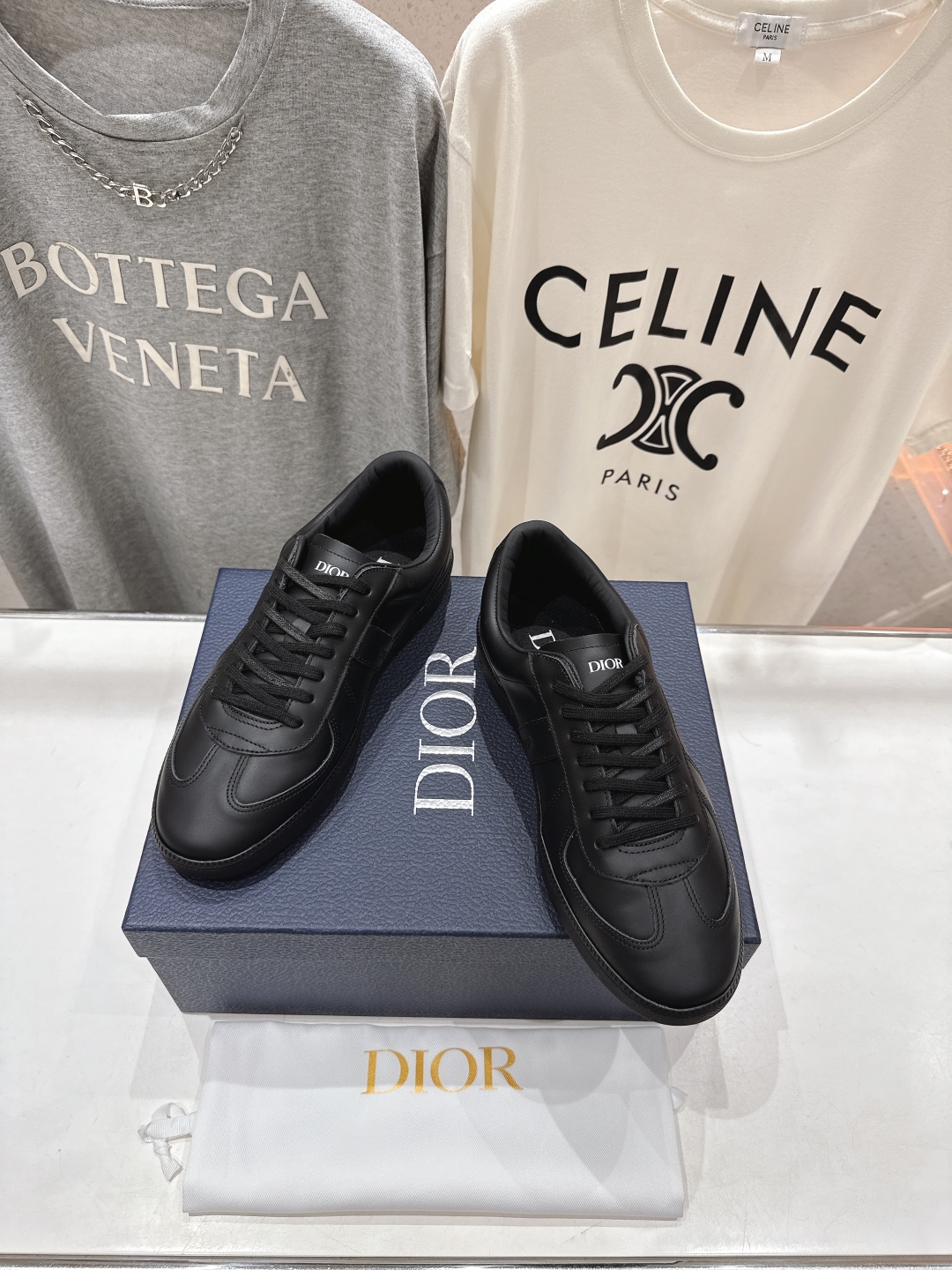 高版本出厂 
  Dior 迪奥D家2025ss系带新款学院风时尚休闲鞋德训鞋滑板鞋
原版购入开发做货，