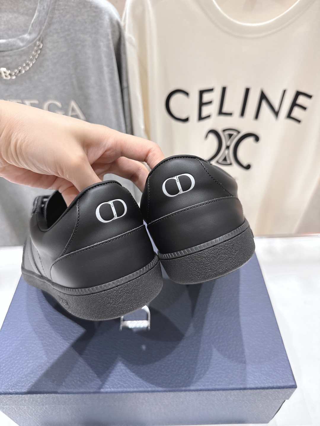 高版本出厂 
  Dior 迪奥D家2025ss系带新款学院风时尚休闲鞋德训鞋滑板鞋
原版购入开发做货，