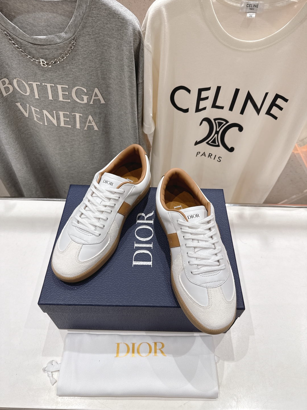 高版本出厂 
  Dior 迪奥D家2025ss系带新款学院风时尚休闲鞋德训鞋滑板鞋
原版购入开发做货，