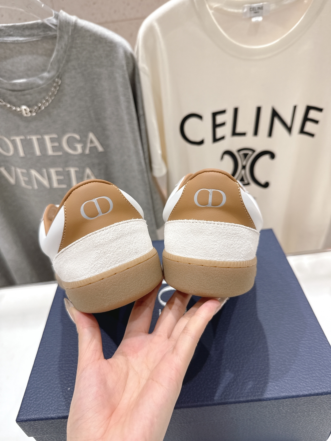 高版本出厂 
  Dior 迪奥D家2025ss系带新款学院风时尚休闲鞋德训鞋滑板鞋
原版购入开发做货，