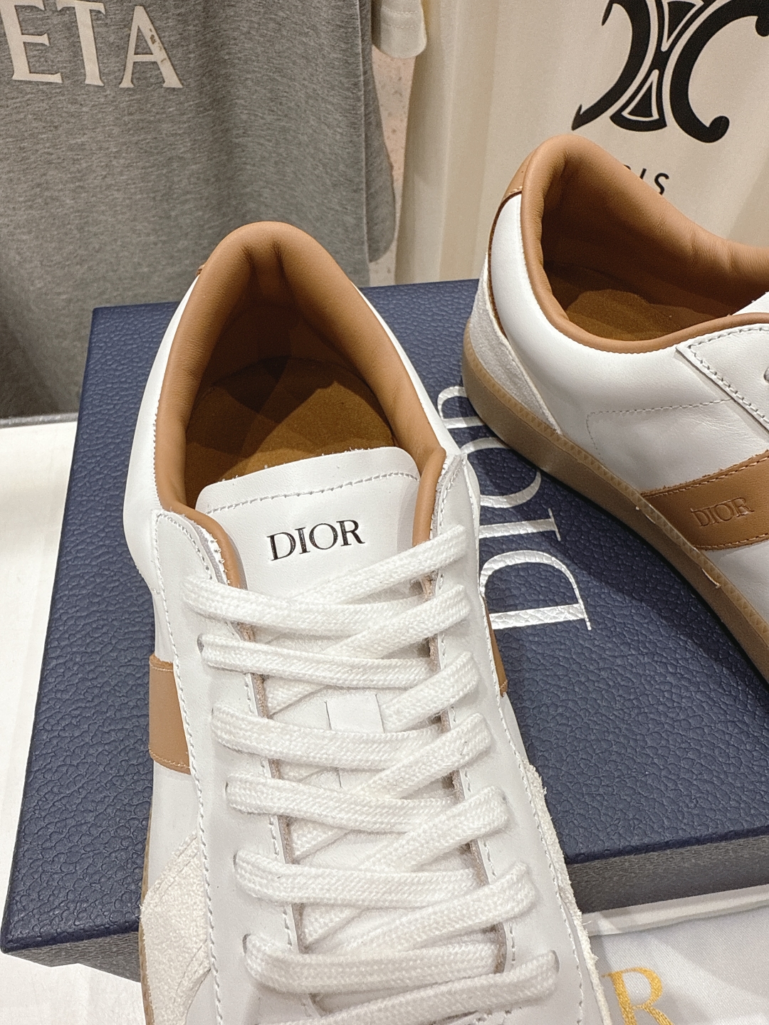 高版本出厂 
  Dior 迪奥D家2025ss系带新款学院风时尚休闲鞋德训鞋滑板鞋
原版购入开发做货，