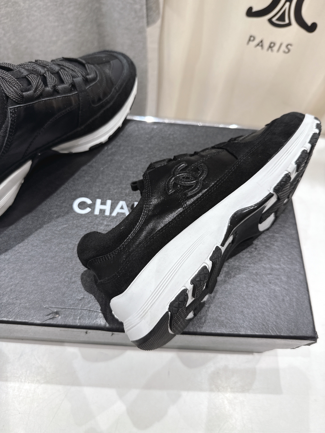 高版本出厂
  Chane*小香 2025ss新款系带熊猫鞋休闲鞋小白鞋运动鞋  饼干鞋
顶级版本～原版