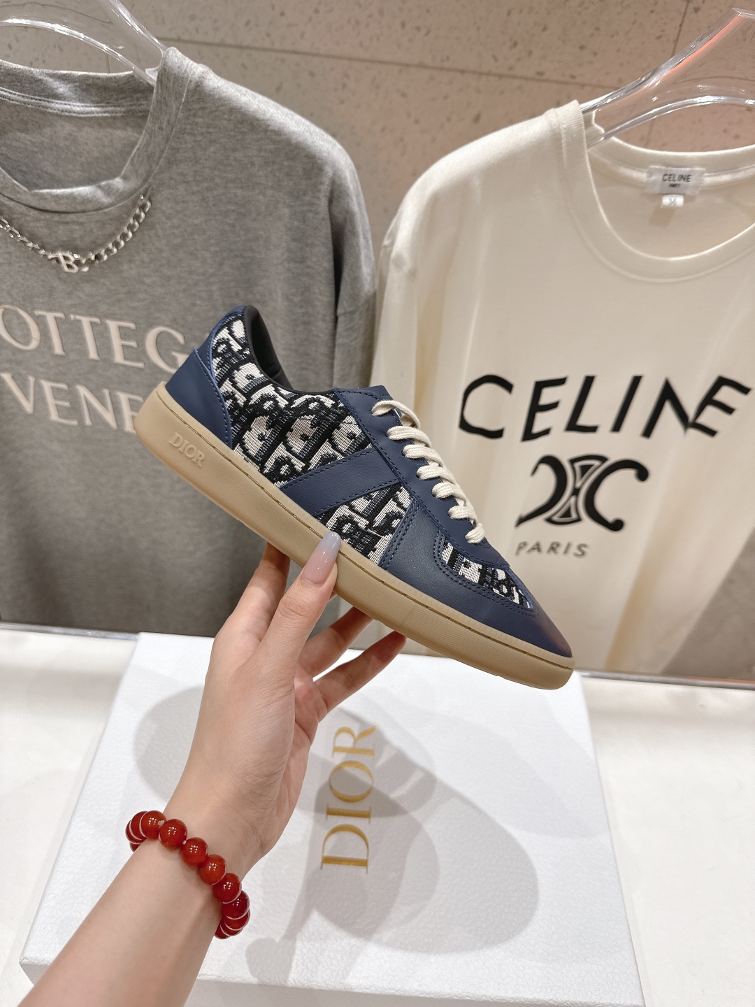 高版本出厂 
  Dior 迪奥D家2025ss系带新款学院风时尚休闲鞋德训鞋滑板鞋
原版购入开发做货，