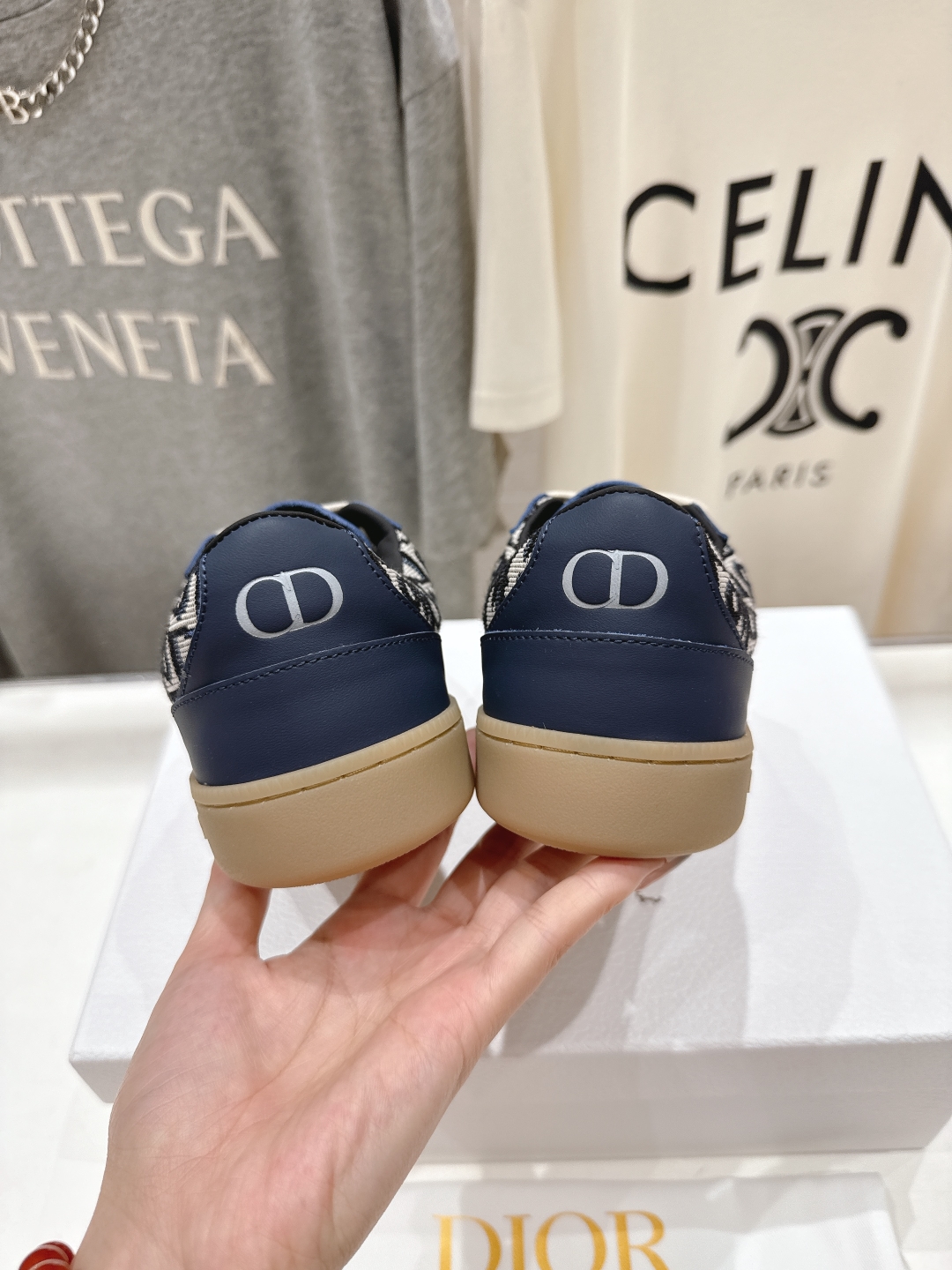 高版本出厂 
  Dior 迪奥D家2025ss系带新款学院风时尚休闲鞋德训鞋滑板鞋
原版购入开发做货，